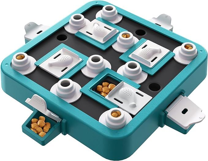 Aluckmao Dog Puzzle Toy, Treat Puzzle Toys for Dogs, Dog Food Puzzles Feeder（Brick） | Amazon (US)