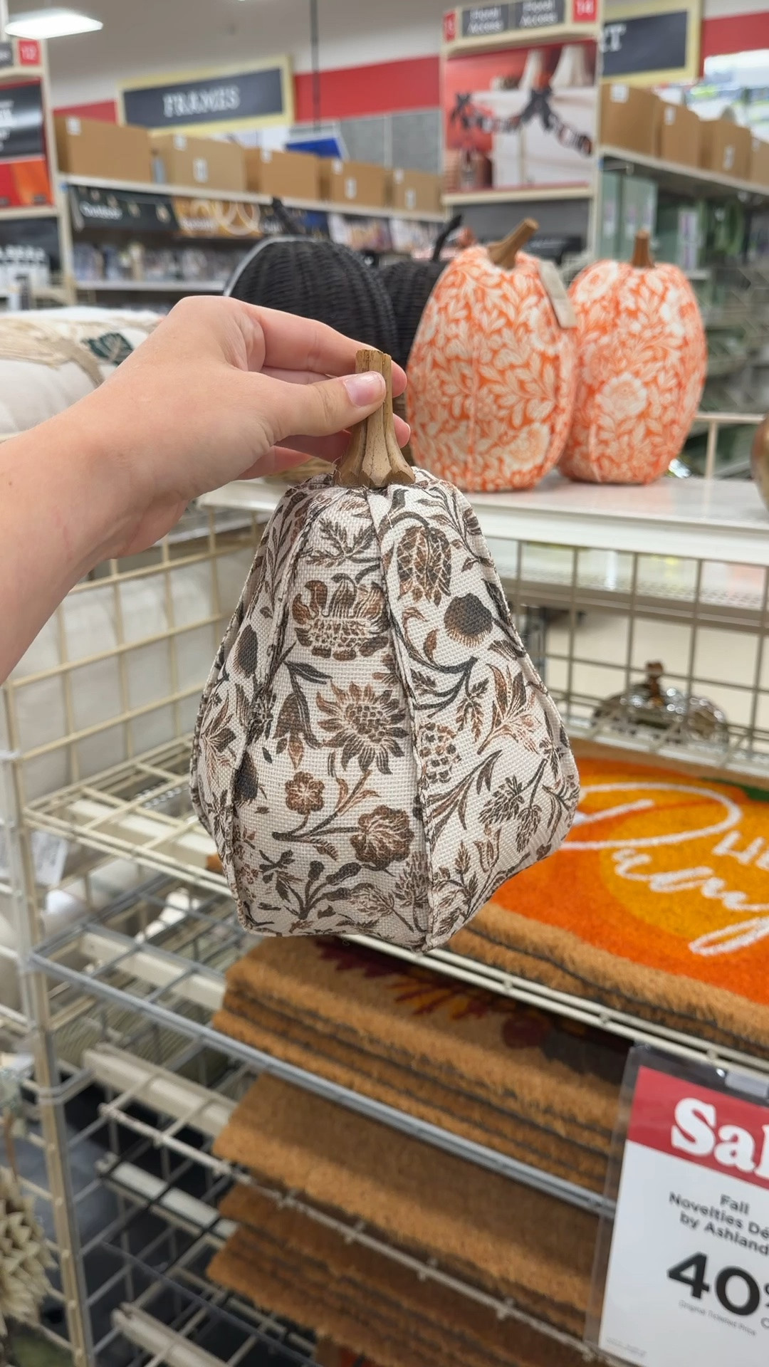 STUNNING cloth pumpkin & 40% off!! @Michaels #michaels #falldecor #fallhomedecor

#LTKSeasonal #LTKSaleAlert #LTKHome