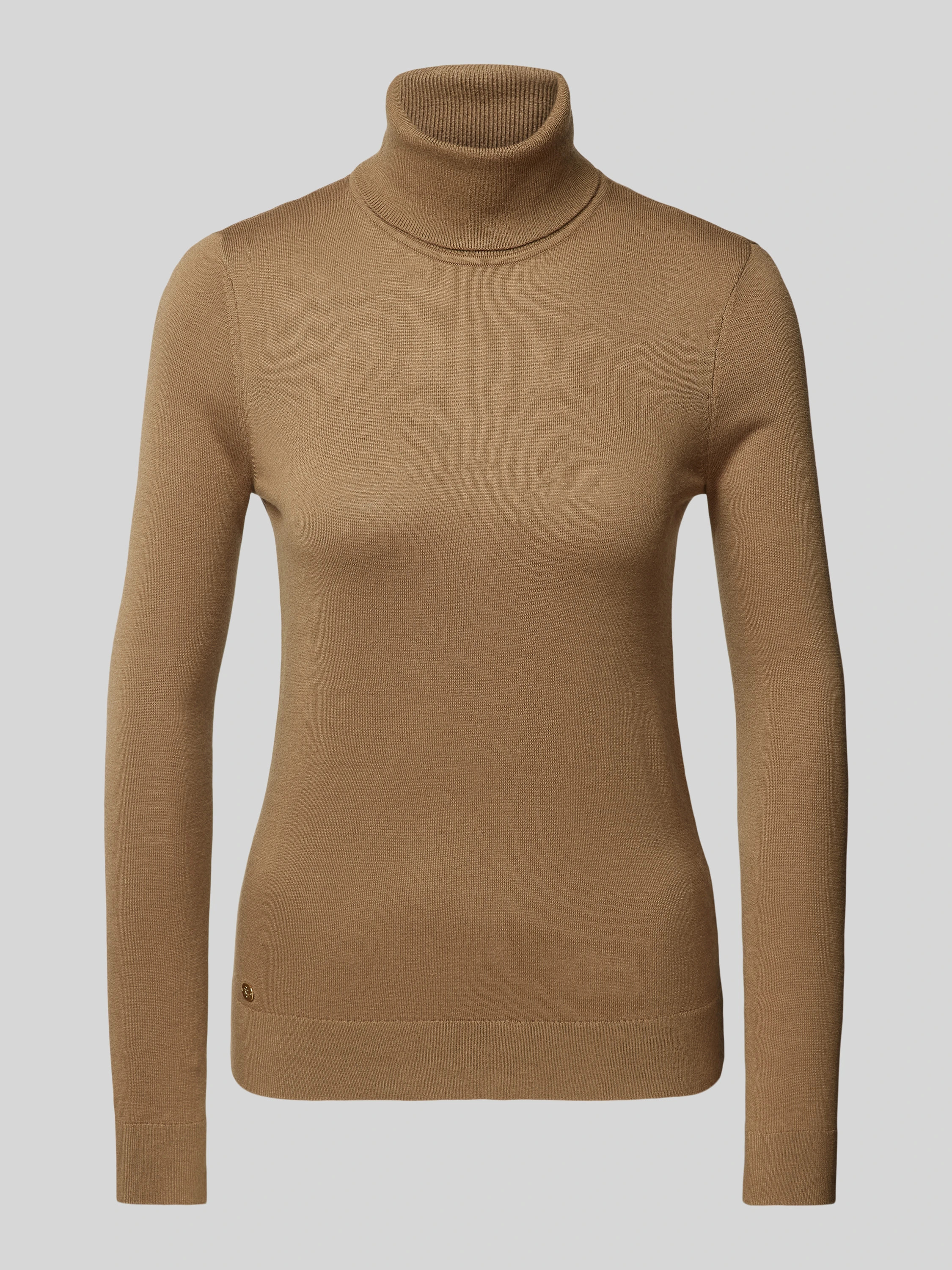 Strickpullover mit Rollkragen Modell 'ZOE' in camel | Peek & Cloppenburg* Düsseldorf DE