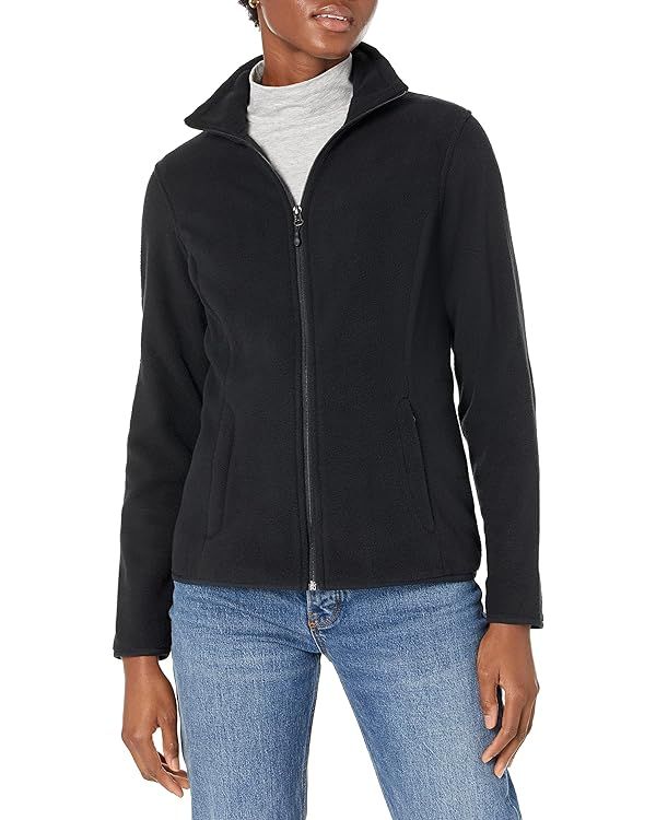 Amazon Essentials Women's Classic-Fit Full-Zip Polar Soft Fleece Jacket (Available in Plus Size) | Amazon (US)