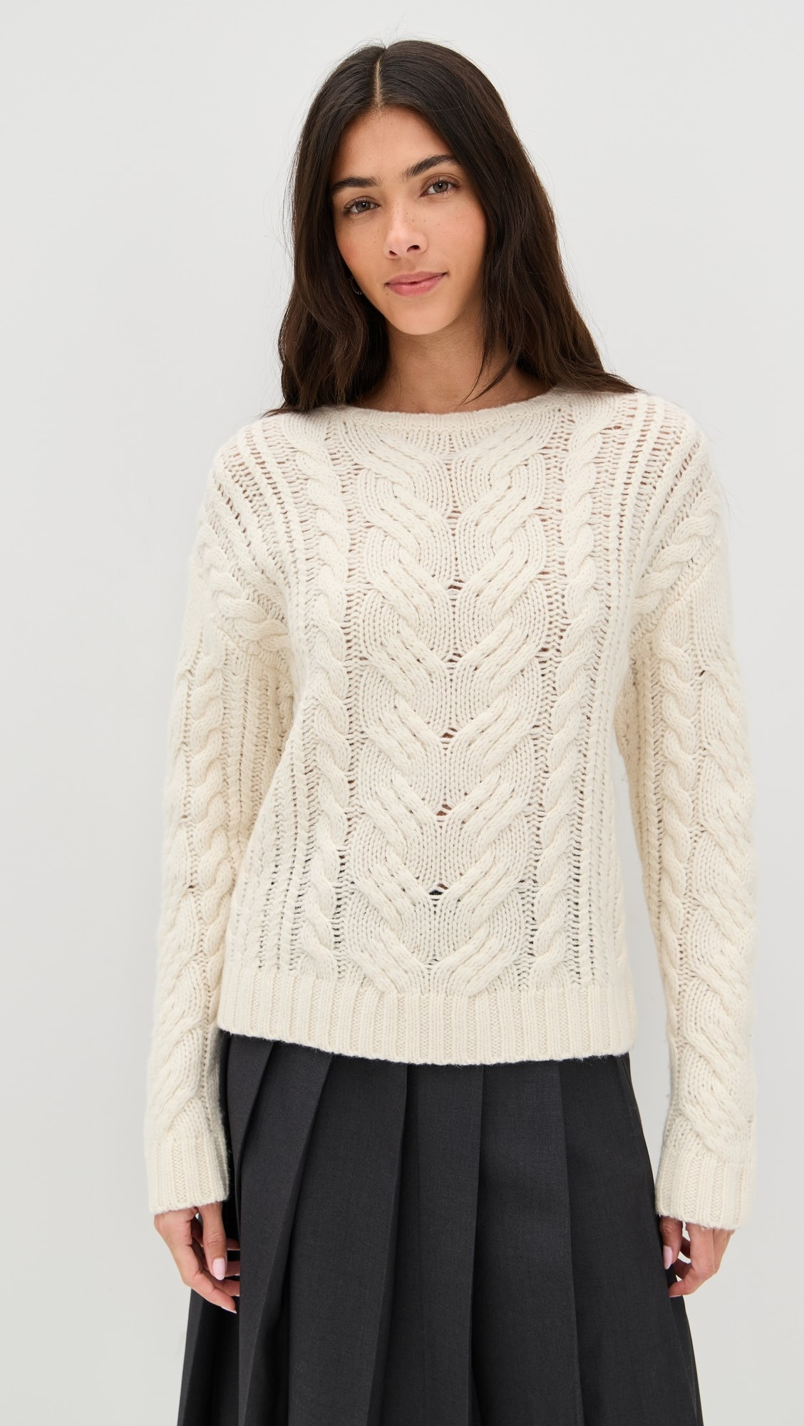 Sabine Cable Knit Sweater | Shopbop