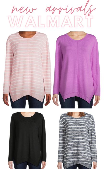 New arrivals at walmart!
I love the center seam and the shape of the hem! Size up and wear with leggings for a super comfortable outfit

#LTKplussize #LTKfindsunder50 #LTKstyletip