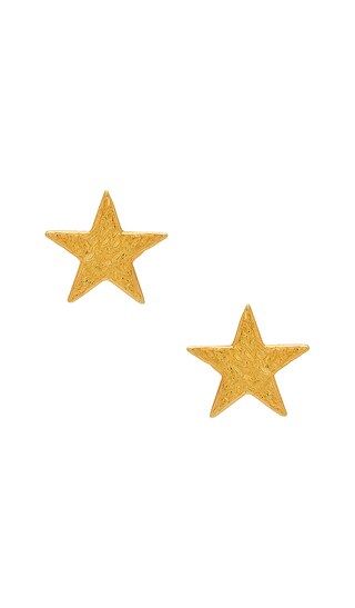 gorjana Star Stud in Gold from Revolve.com | Revolve Clothing (Global)