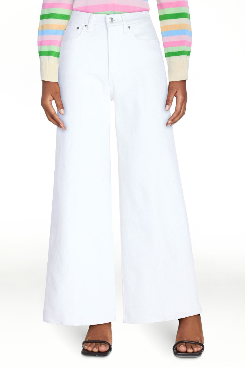 Free Assembly Women's and Women's Plus High Rise Cropped Wide Leg Jeans, Sizes 0-22W | Walmart (US)