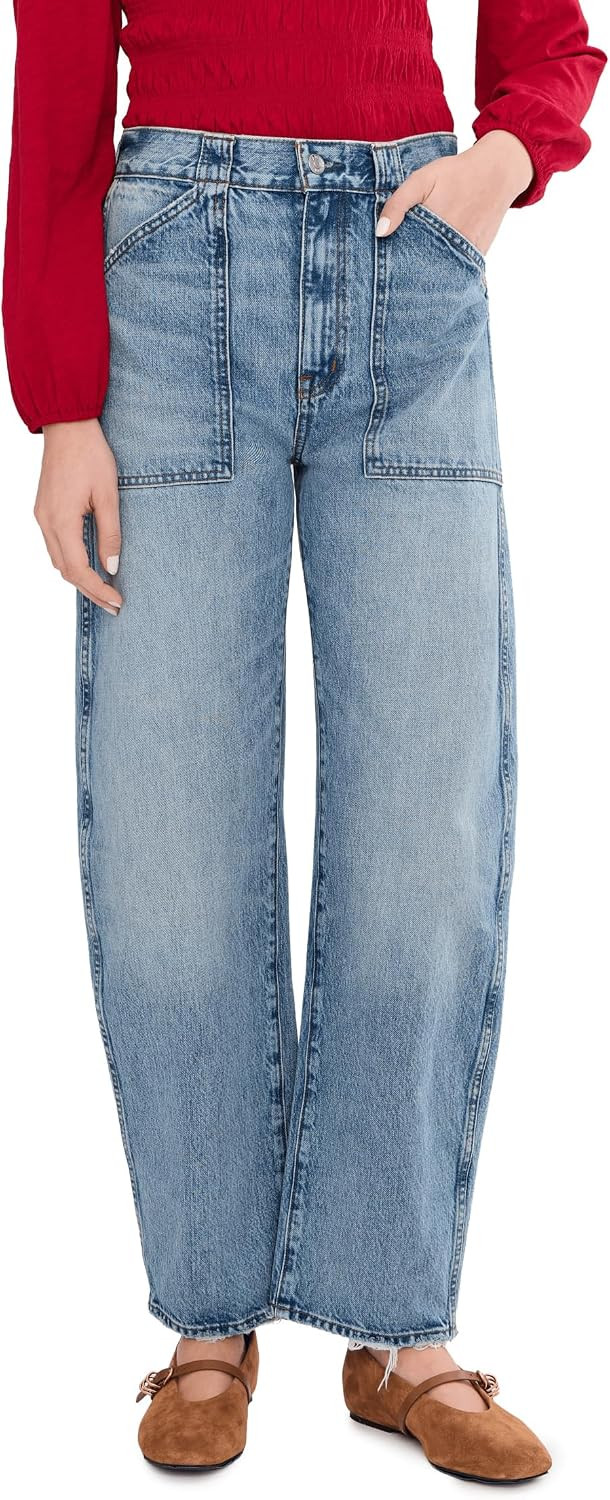 Madewell Balloon Jeans with Military Pockets in Raebrook Wash | Amazon (US)