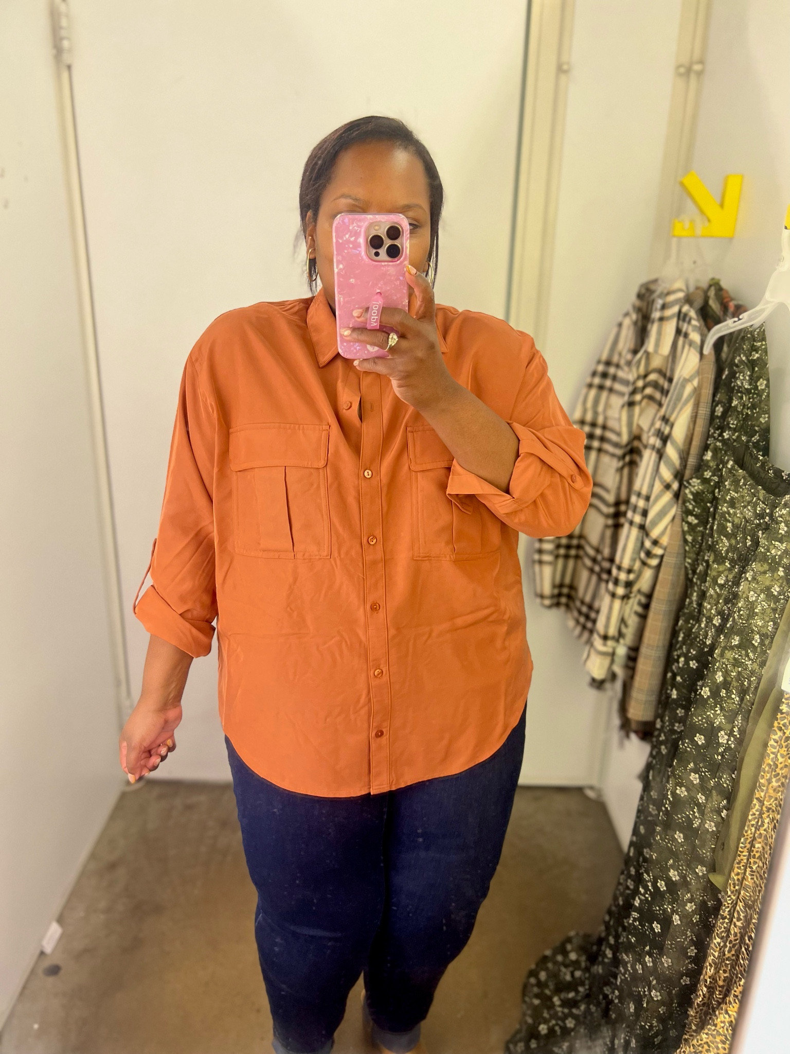 This blouse from Old Navy is perfect for the office! I’m wearing the XL. True to size fit. 

#LTKworkwear #LTKSale #LTKmidsize