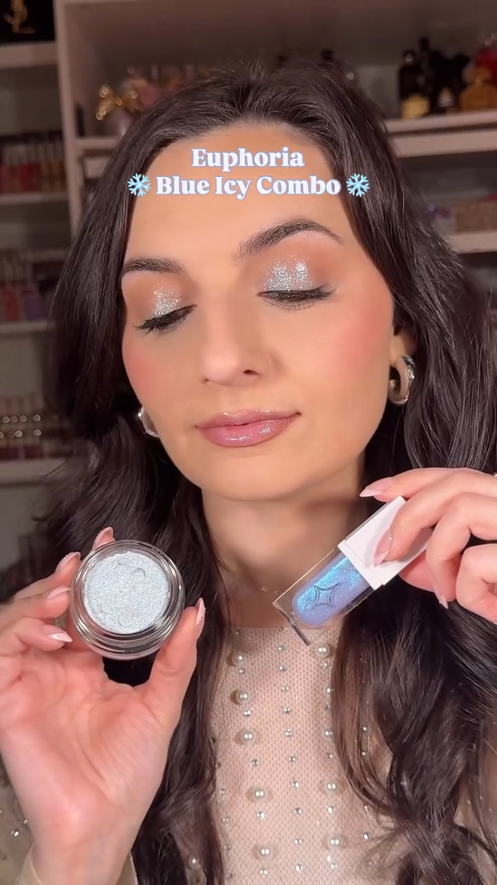 Euphoria inspo-  Blue Icy Combo - new glitter puck in Princess Ghost and Magic drip gloss in Virtual BFF @halfmagicbeauty 
#euphoria #bluemakeup #euphoriamakeup #newmakeup #lipglosses

#LTKSpringSale #LTKBeauty #LTKspringtrends