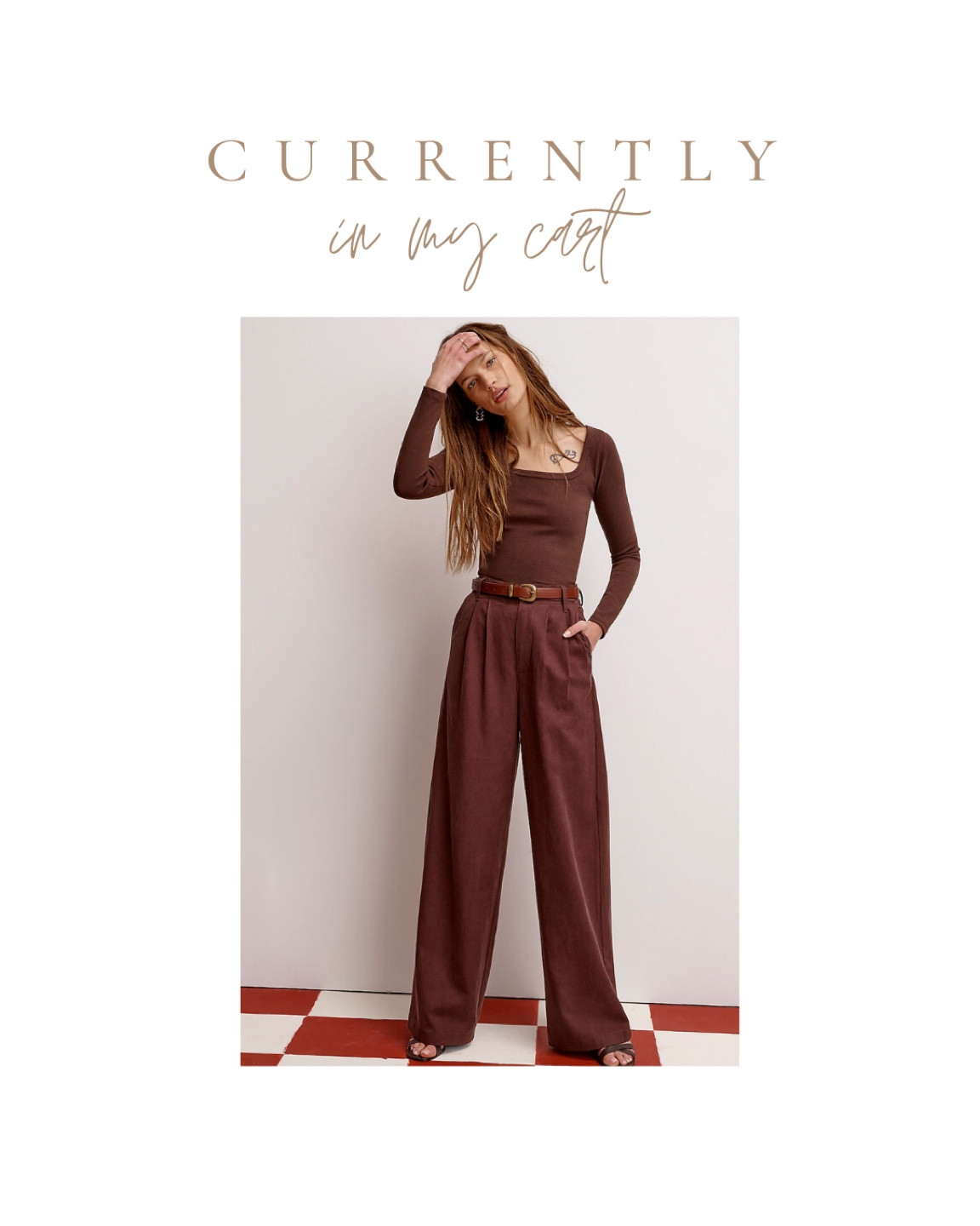 fall trousers for women, wide leg pant for fall - they run big, I recommend sizing down one or two sizes. I tried on a 00 and they fit perfectly, I am not a 00! Typically more of a 2 

#LTKstyletip #LTKSeasonal