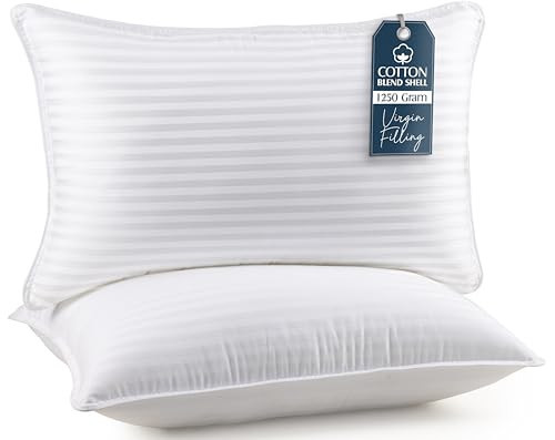Utopia Bedding Bed Pillows for Sleeping King Size (White), Set of 2, Cooling Hotel Quality, for Back, Stomach or Side Sleepers | Amazon (US)