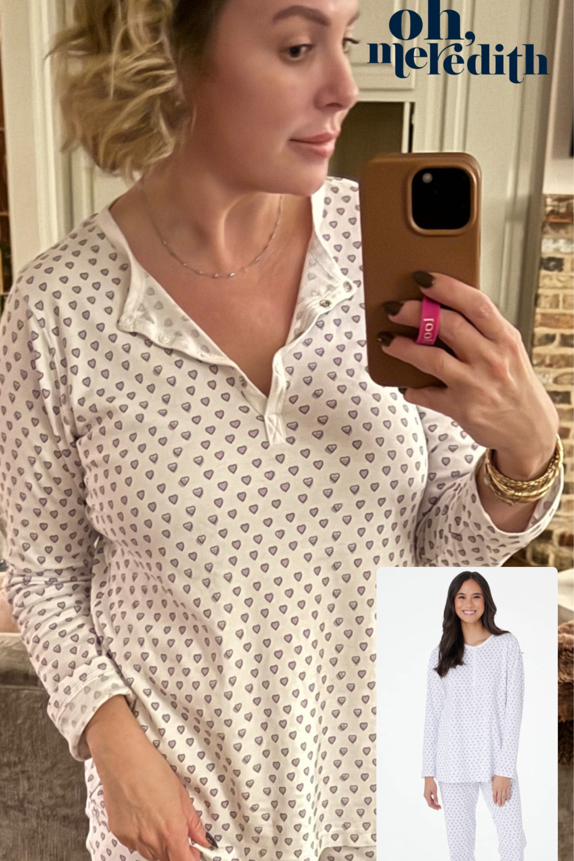 I have many pairs of Roller Rabbit pajamas and far and away this is my favorite style!  so soft and lightweight. good quality. I wear a pajama set every night and I always feel so “put together”. Don’t underestimate a good pair of jammie’s. The heart collection is so adorable. #pajamaset #sleepwear #rollerrabbit 

#LTKstyletip #LTKover40 #LTKGiftGuide