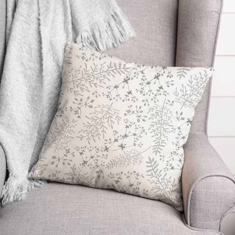 Parwich Floral Throw Pillow | Wayfair North America