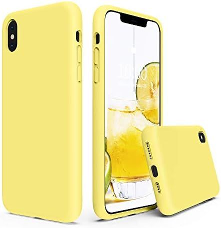 SURPHY Silicone Case Compatible with iPhone Xs Max Case, Soft Liquid Silicone Shockproof Phone Ca... | Amazon (US)