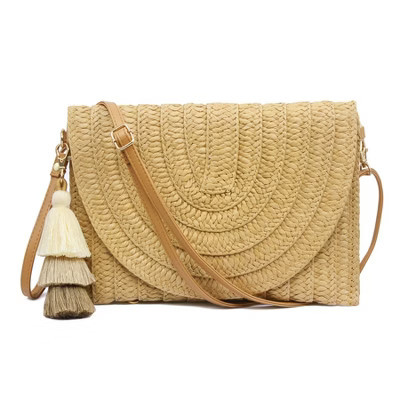 Narwey Straw Clutch Purse Women Crossbody Bag Summer Beach Shoulder Bags Envelope Wallet Handbags | Target