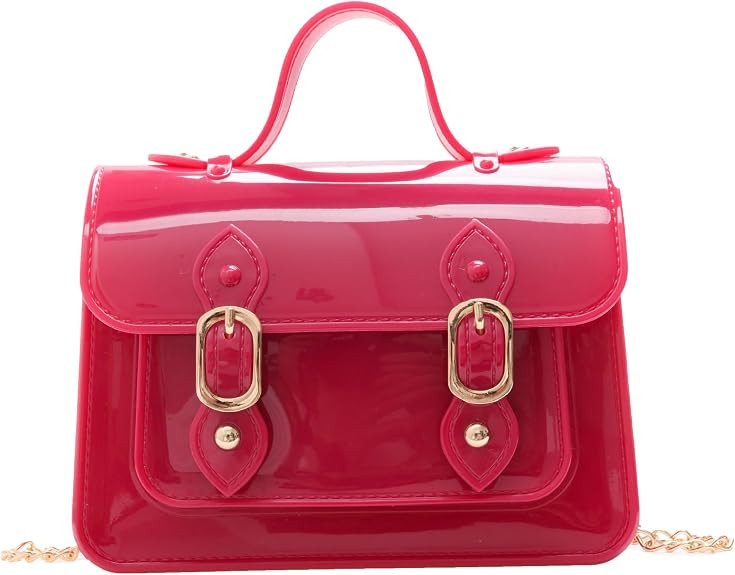 PVC Crossbody Bag – MINI Jelly bags Scratch-Resistant Purse | Fits Phone & Cosmetics | Rainproo... | Amazon (US)