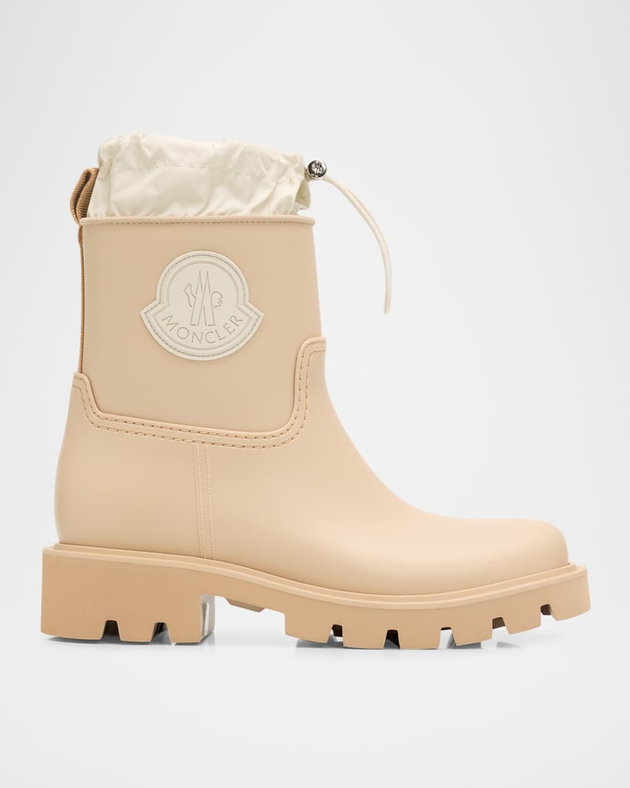 Moncler Kickstream Waterproof Ankle Rain Booties | Neiman Marcus