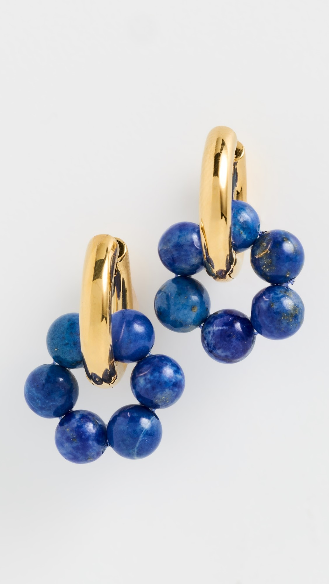 Deep Blue Hoops | Shopbop