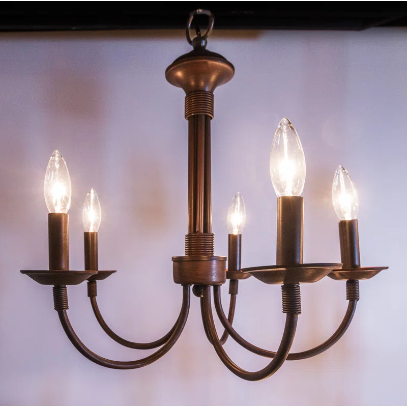 Shaylee 5 - Light Candle Style Empire Chandelier | Wayfair North America