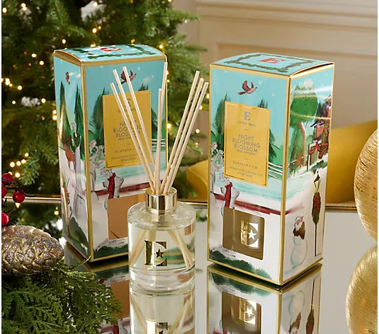 Elton John by Slatkin + Co S/2 Diffusers Night Blooming Blossums | QVC