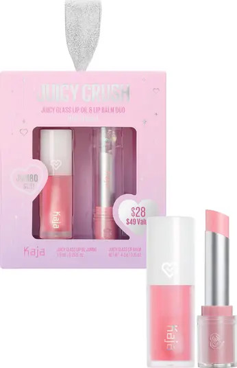 Kaja Juicy Crush Lip Oil & Lip Balm Set $49 Value | Nordstrom | Nordstrom