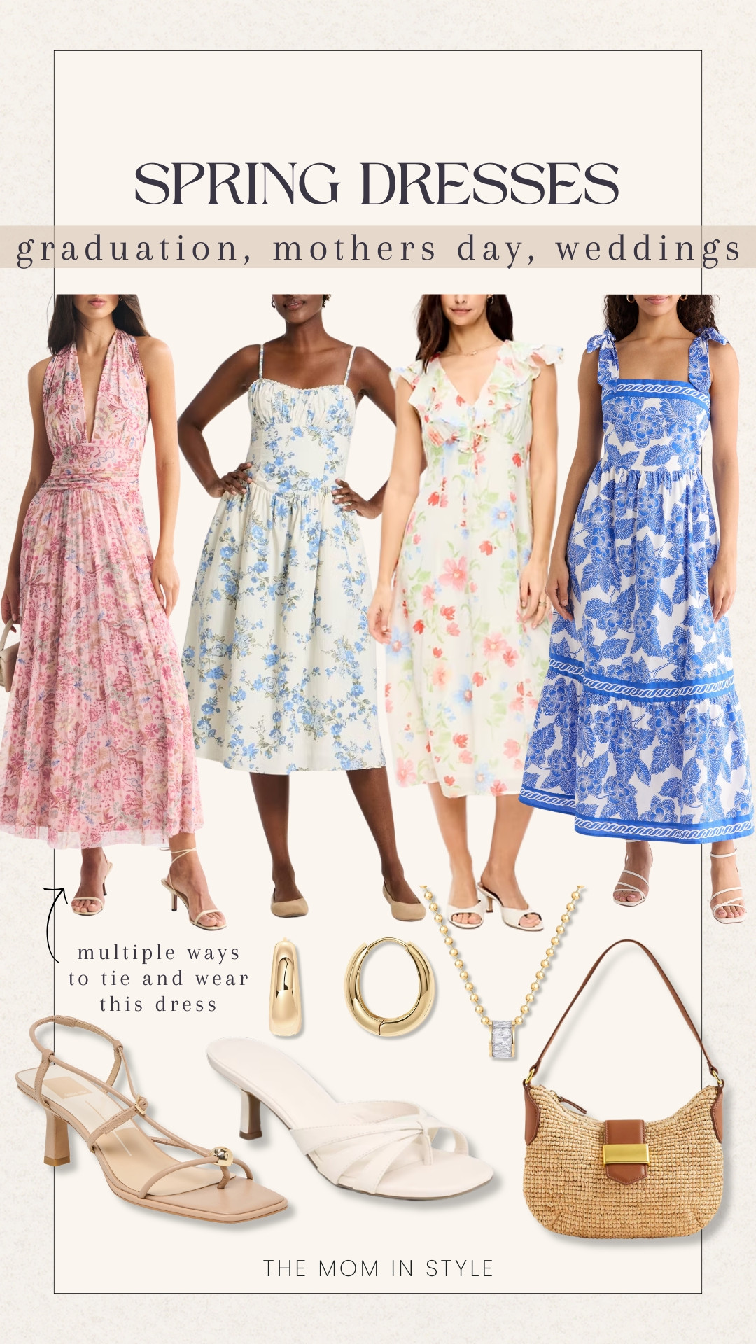 Spring special occasion dresses, spring and summer wedding guest dress, Mother’s Day dress, graduation dress, themominstyle 

#LTKSeasonal #LTKWedding #LTKootd