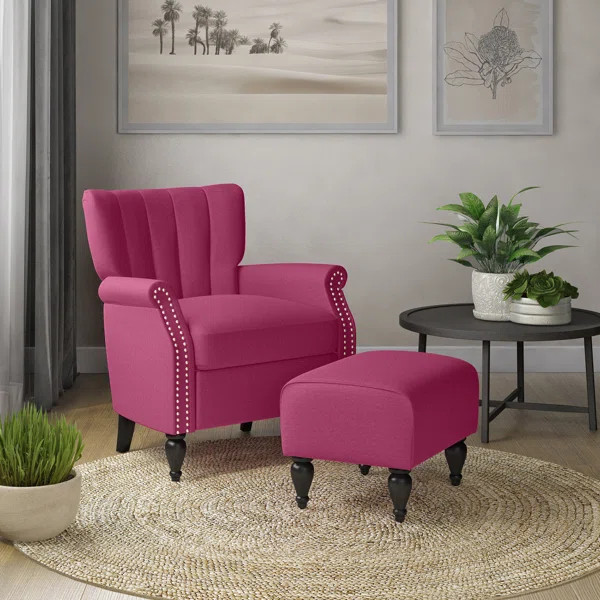 Greggs Armchair and Ottoman | Wayfair North America