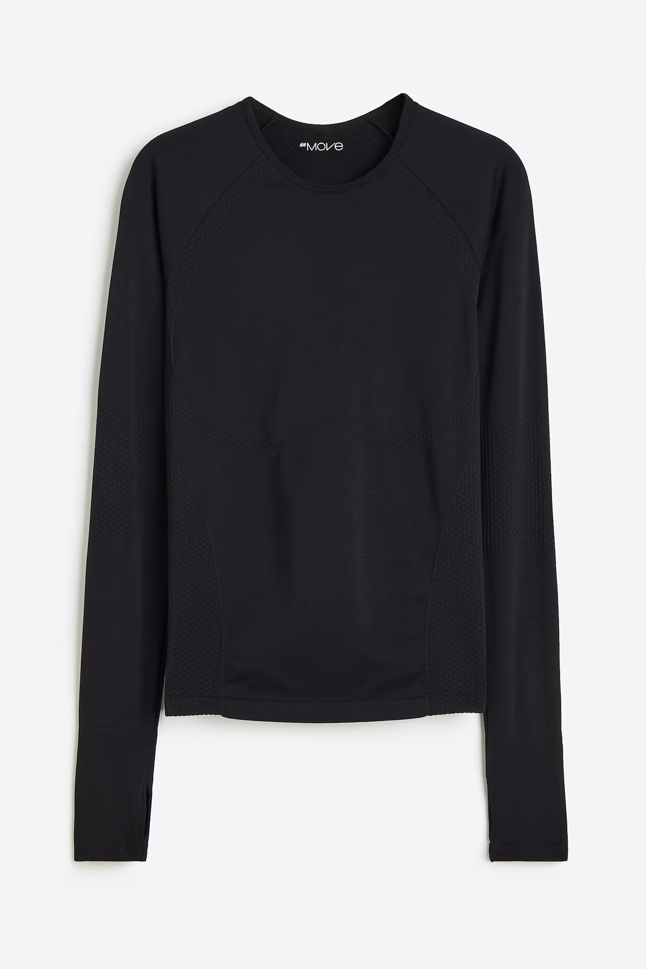 DryMove™ Petite Fit Seamless Sports top | H&M (UK, MY, IN, SG, PH, TW, HK)