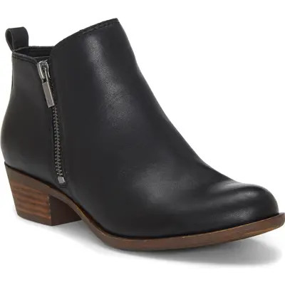 Lucky Brand Basel Bootie in Black at Nordstrom, Size 7 | Nordstrom
