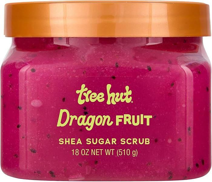 Tree Hut Dragon Fruit Shea Sugar Scrub, Exfoliating, Hydrating & Moisturizing Body Scrub with She... | Amazon (US)