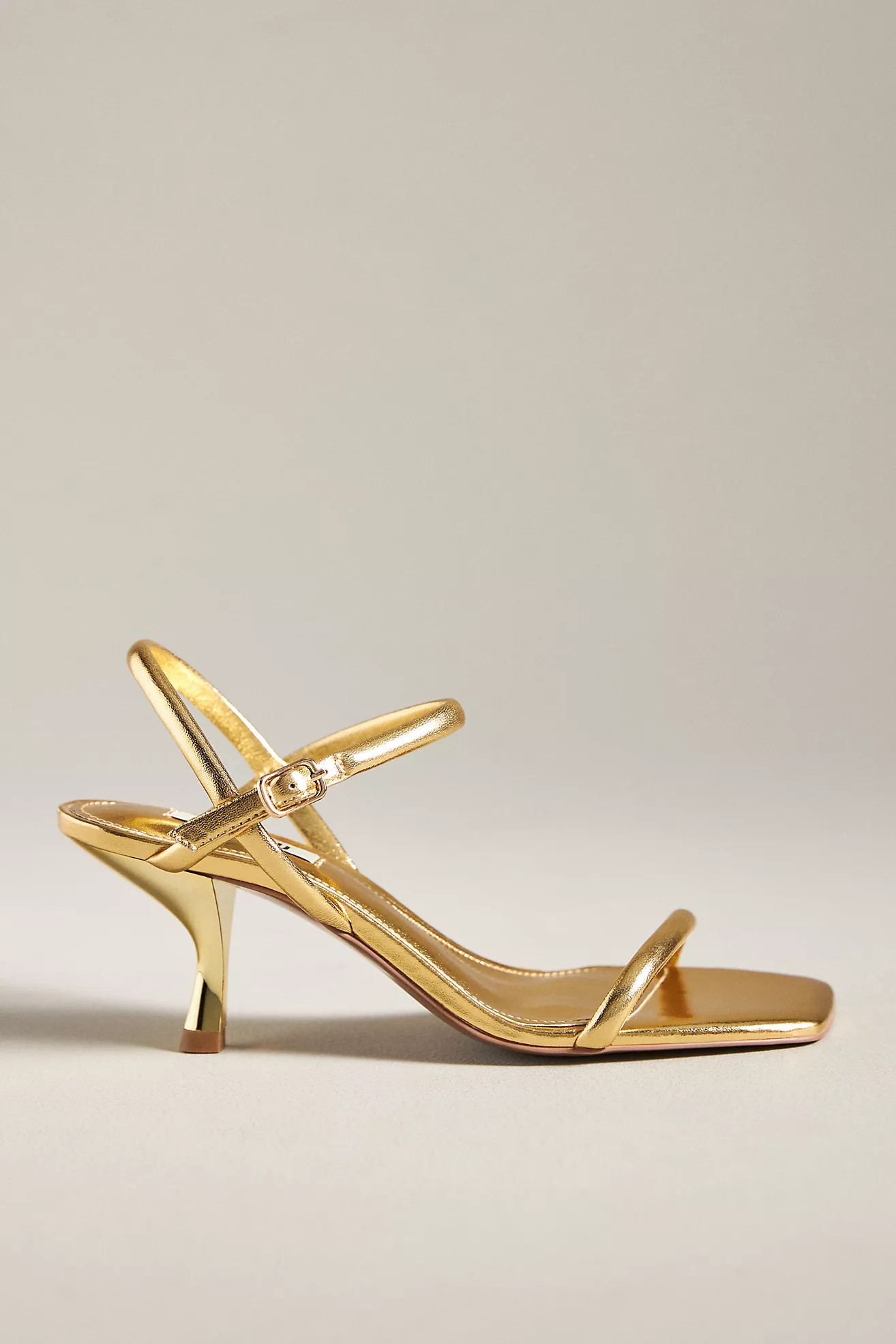 Bibi Lou Simple Strappy Kitten Heels | Anthropologie (US)
