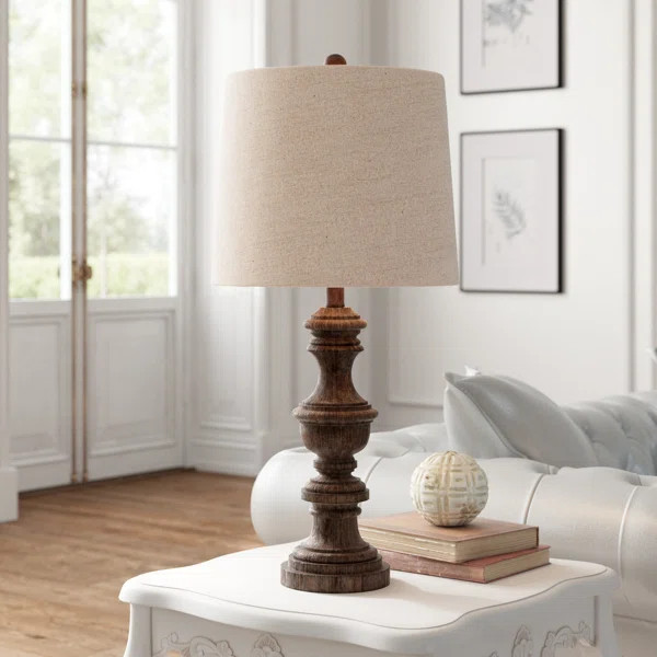 Paulornette 28" Brown Table Lamp Set | Wayfair Professional