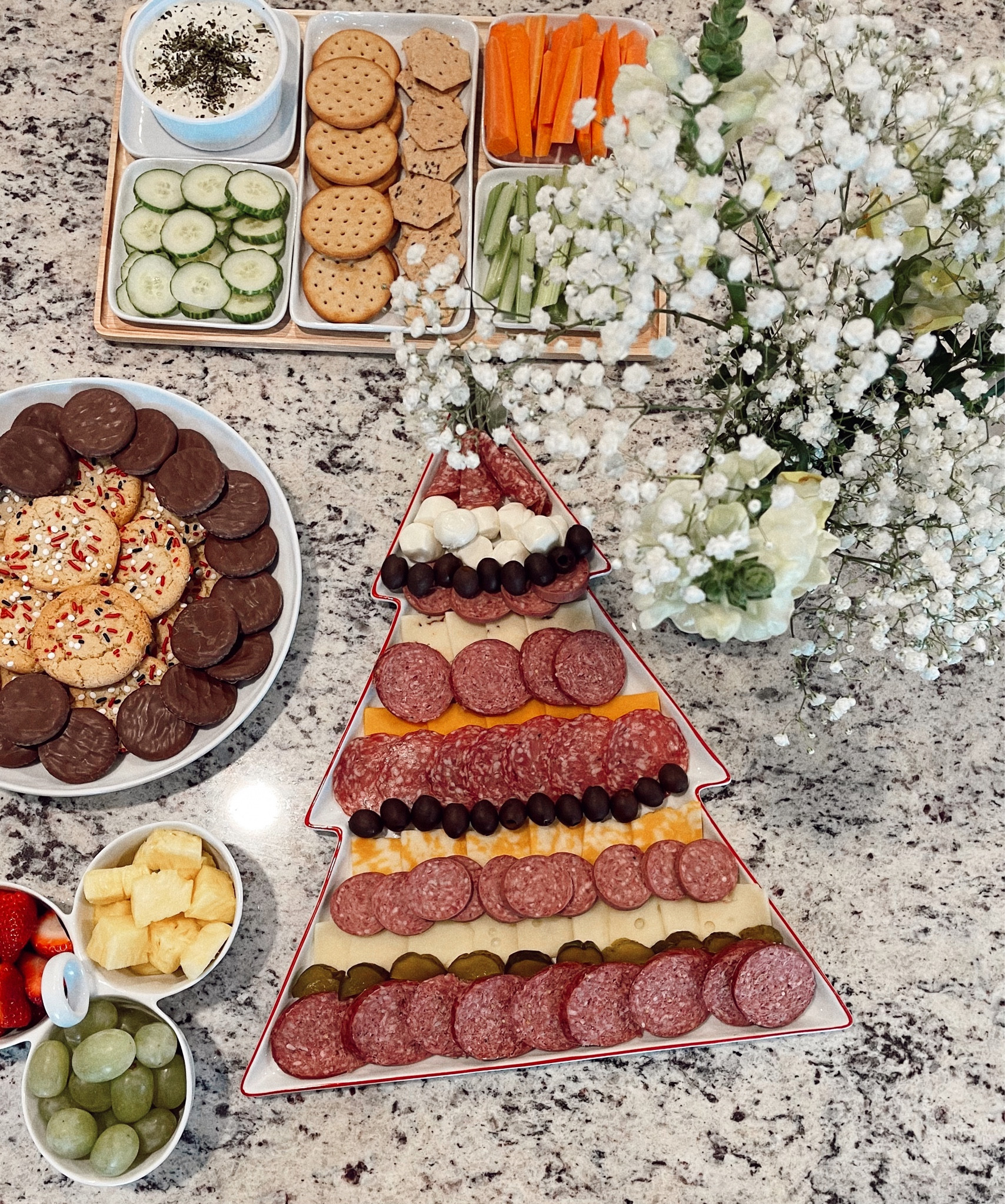 Holiday appetizer spread inspo 

#LTKparties #LTKHoliday #LTKSeasonal
