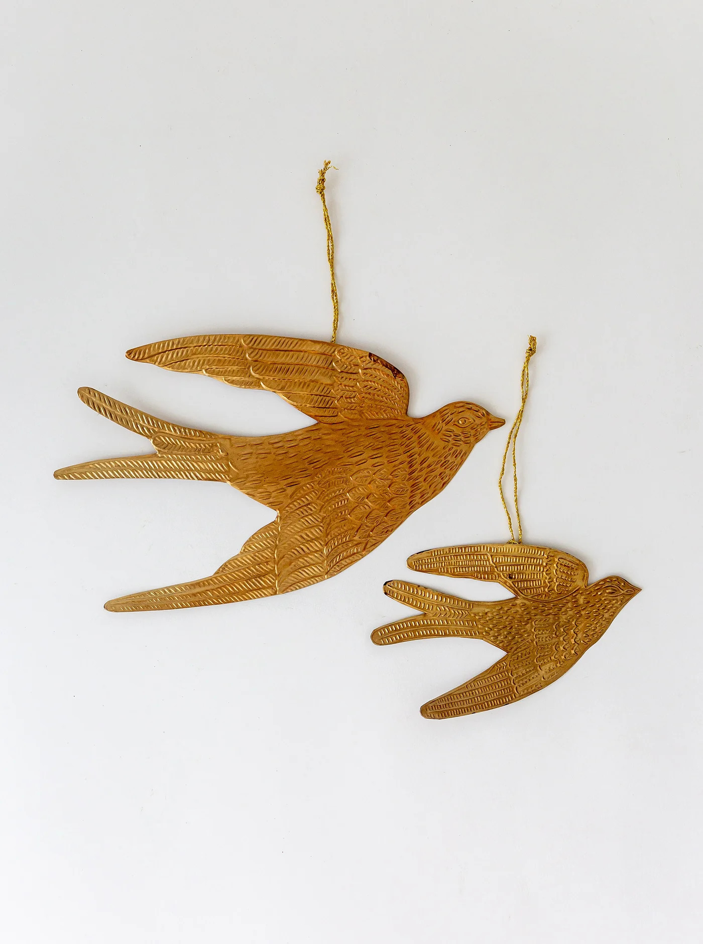 Golden Bird Ornament | House of Jade Home