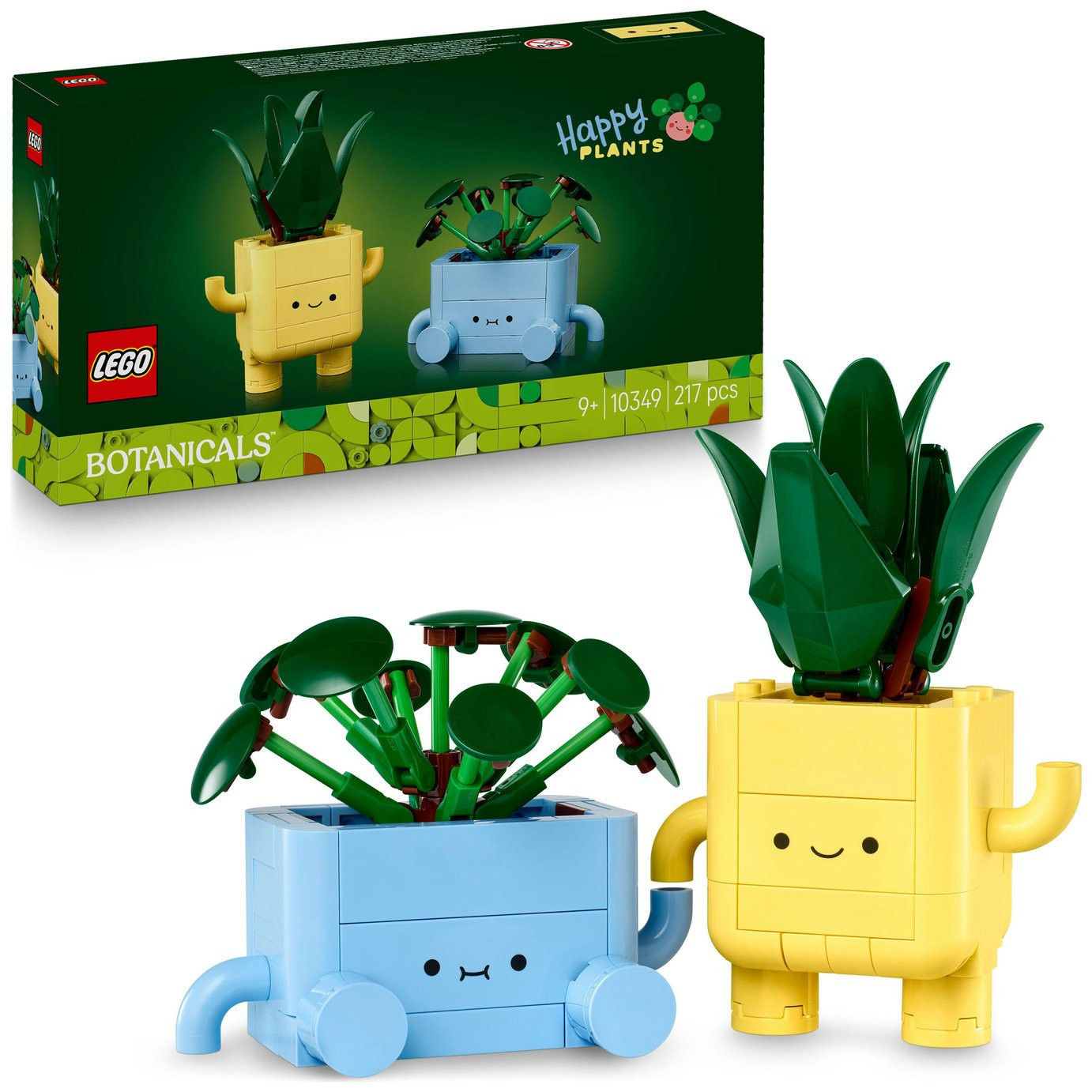 LEGO Botanicals Happy Plants Home Decor Building Set 10349 | argos.co.uk
