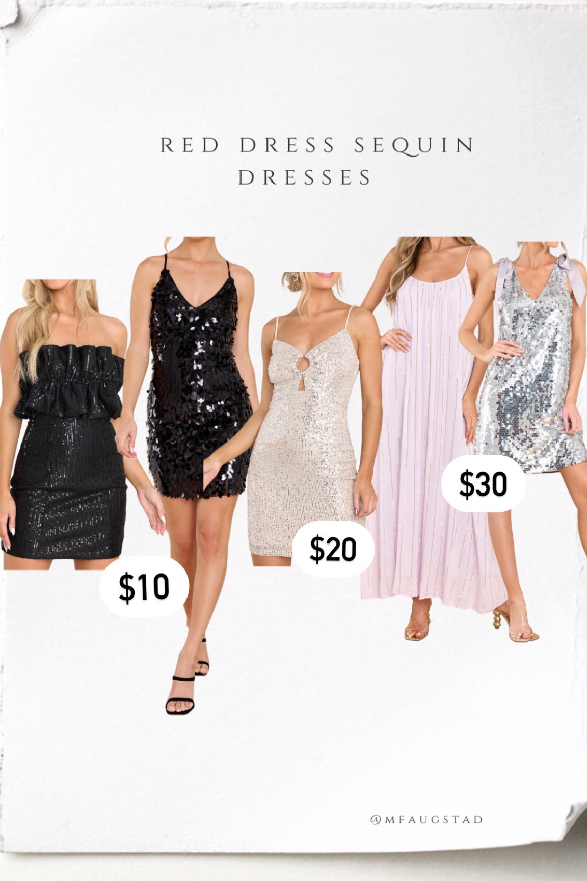 Sequin dresses on major sale! 

#LTKunder50 #LTKstyletip #LTKsalealert
