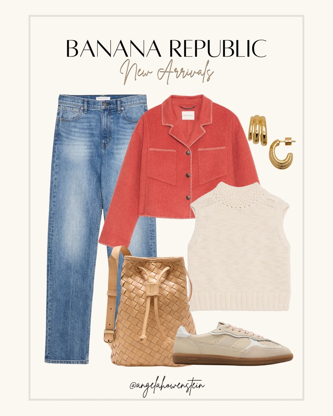 New Banana Republic finds 🤍 love how easy this combo feels — great denim, a cozy knit, and that pop of color on the jacket. Effortless, polished, and totally wearable right now (and later too). Easy pieces you’ll keep reaching for.

#BananaRepublic #NewArrivals #EverydayStyle #CasualChic #ClassicLook #DenimStyle #NeutralStyle #LTKFinds #LTKStyle

 

#LTKOver40 #LTKootd