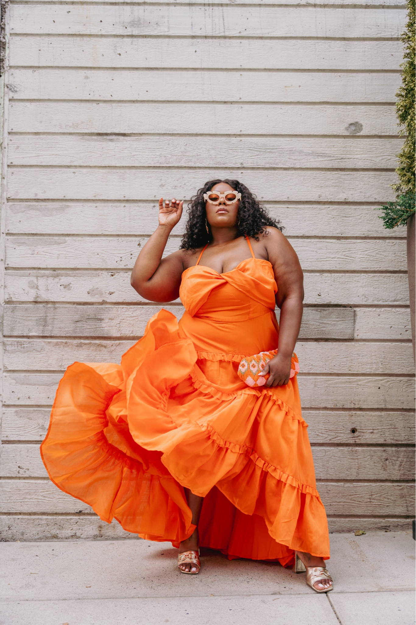 #NYFW Day 3 Look 1 

Wearing 20 and strapless bra - #plussizefashion #plussizeoutfit #plussizestreetsyle 

#LTKshoecrush #LTKfindsunder100 #LTKplussize