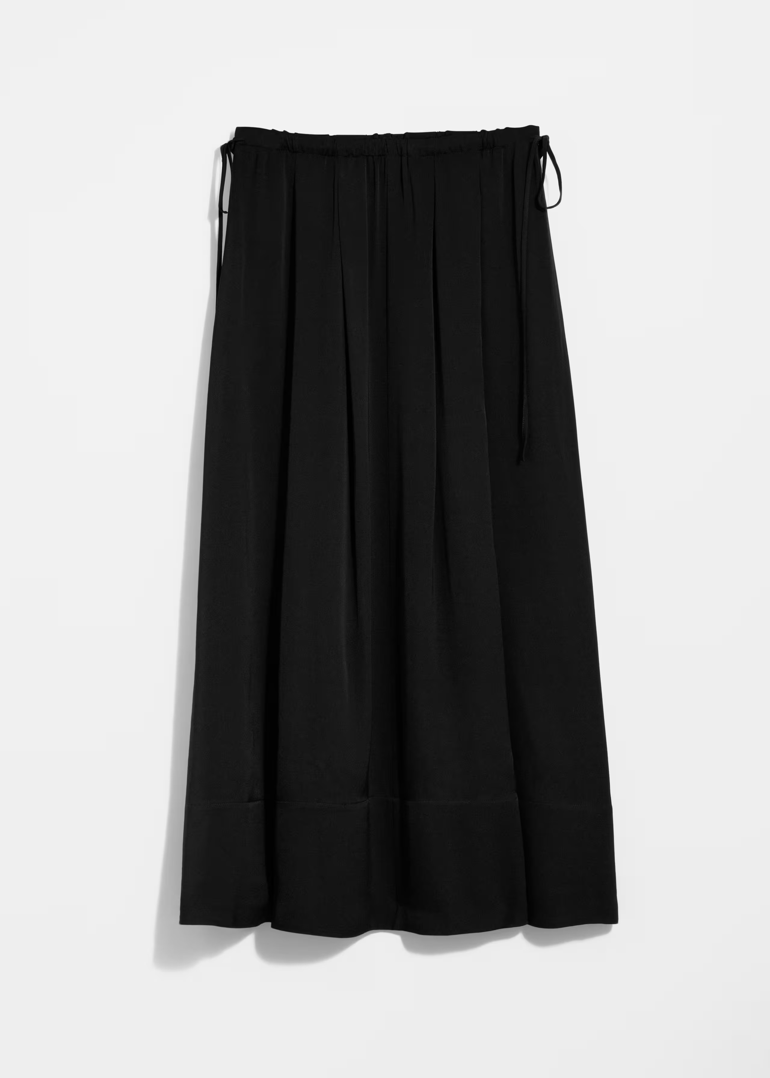 Pleated Drawstring Midi Skirt | & Other Stories UK