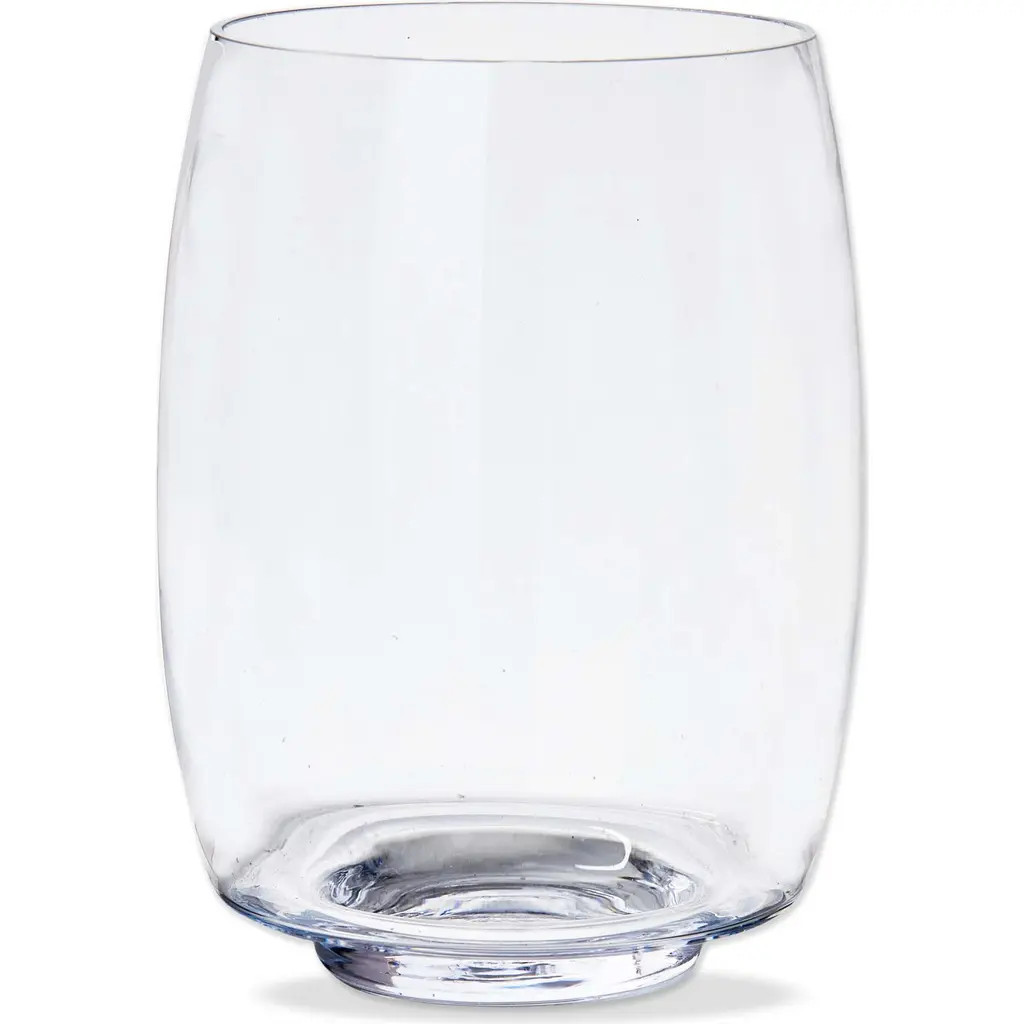 tag Lagos Hurricane Candle Holders Clear Glass Pillar Set at Nordstrom | Nordstrom