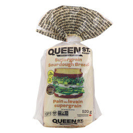 Queen St. Bakery Gluten-Free Supergrain Sourdough Bread, 520g | Natura Market