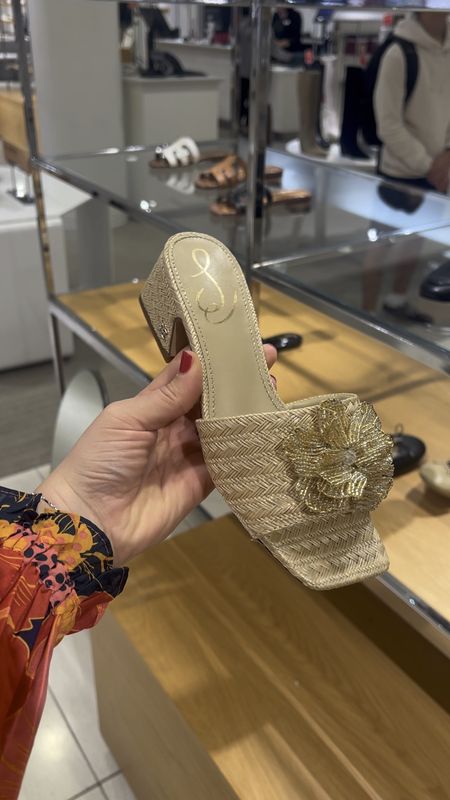 In love with heels glamorous raffia sandals from Sam Edelman at Nordstrom! Comes in black also 💕

#samedelman #sandals #rattan #floral #flower #nordstrom #gold #metallic #raffia

#LTKshoecrush #LTKstyletip #LTKMostLoved