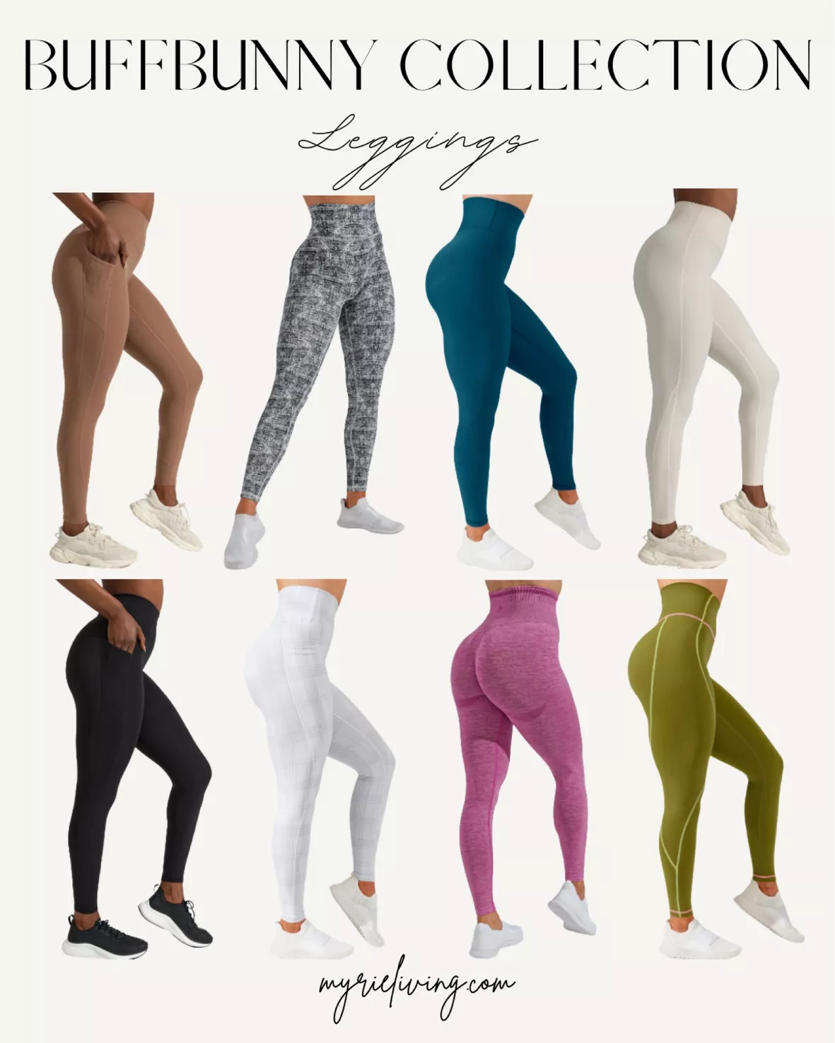 BuffBunny Activewear Athletic Leggings for Women