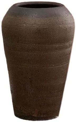 Farmhouse Clay Floor Vase for Flower Large, Rough Ceramic Garden Pot for Plant Outdoor,Tall Frenc... | Amazon (US)