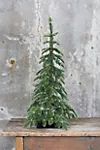 Faux Pre-lit LED Alpine Tabletop Tree | Anthropologie (US)