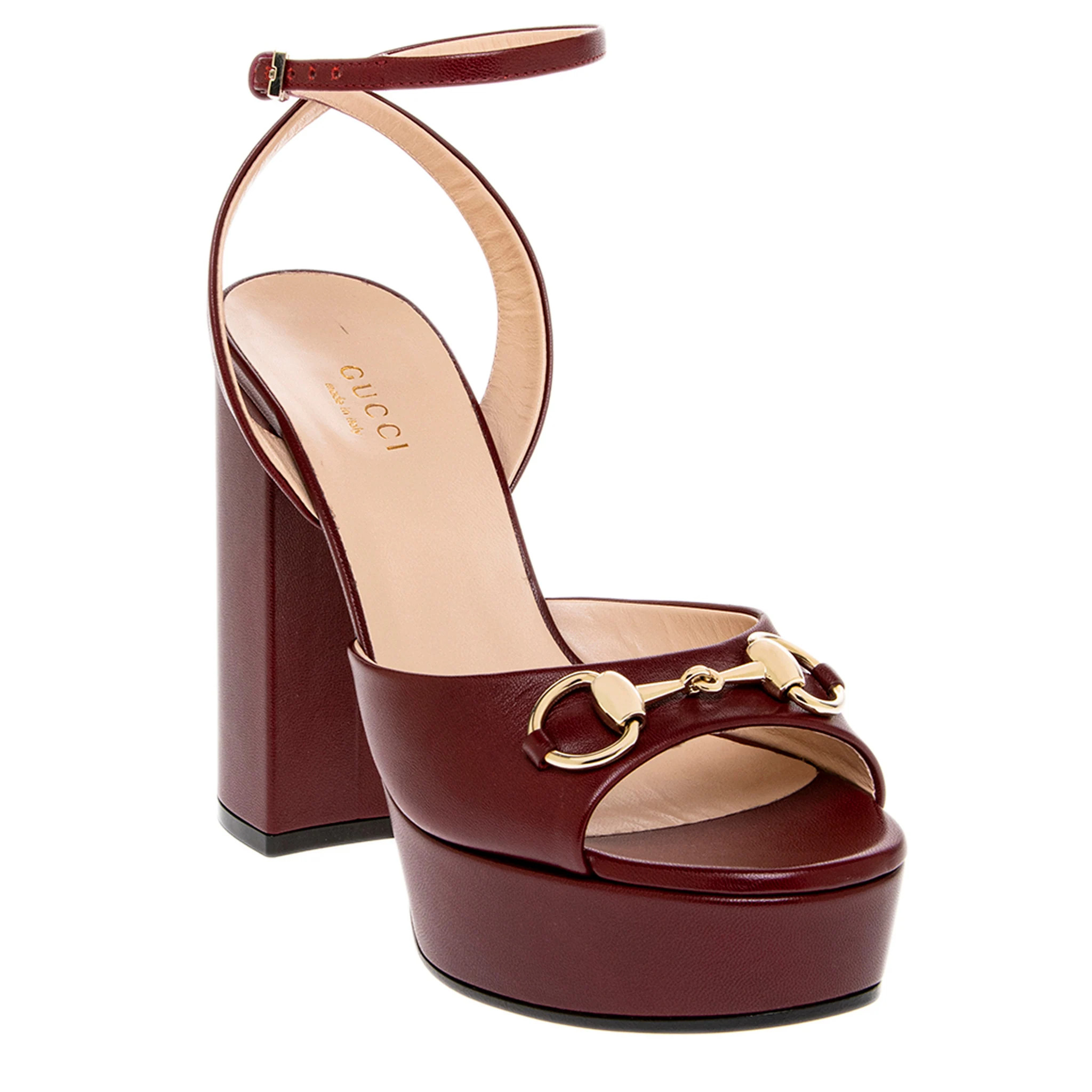 Gucci Horsebit Platform Sandals - Overstock - 44207572 | Overstock