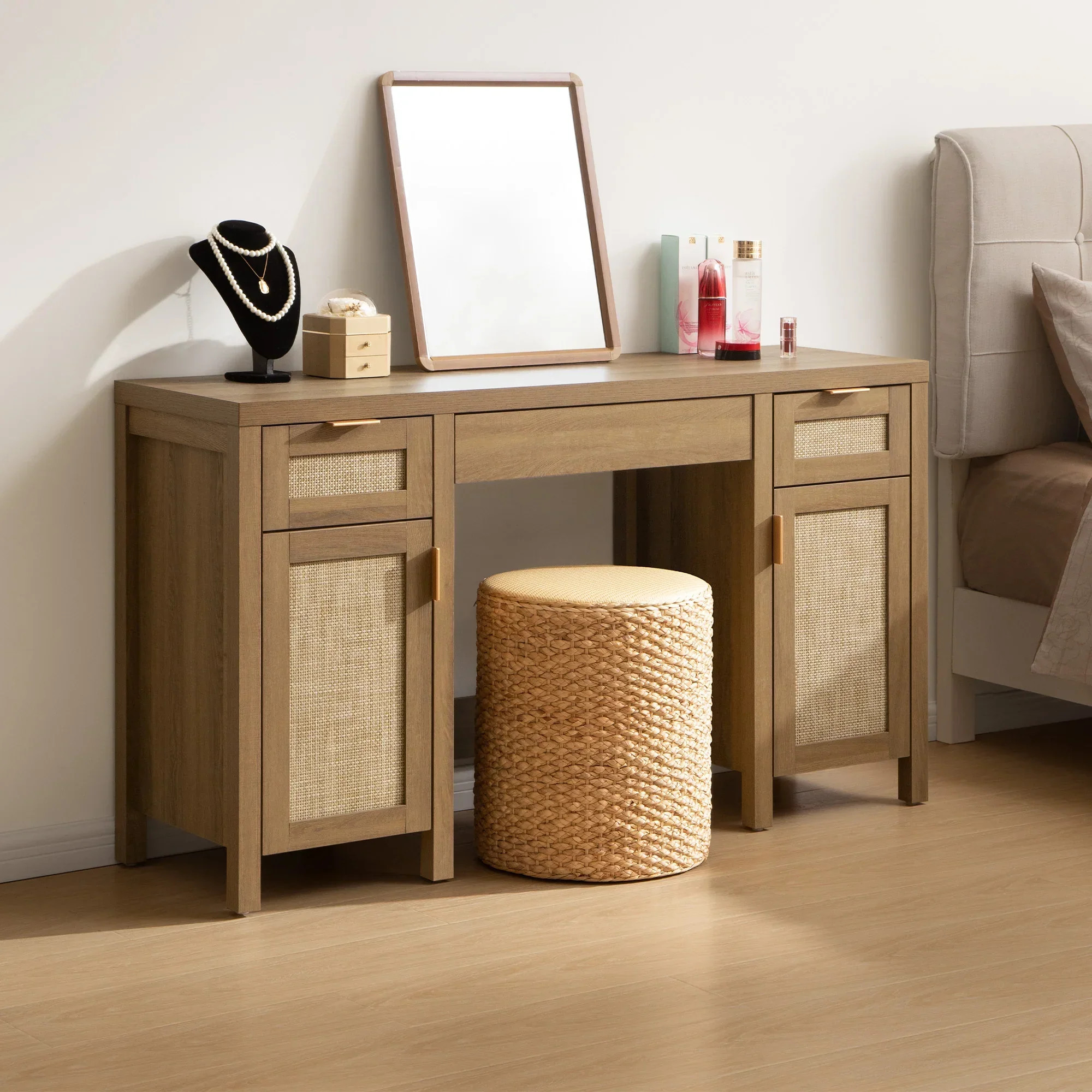Savanna Black Makeup Vanity | SICOTAS