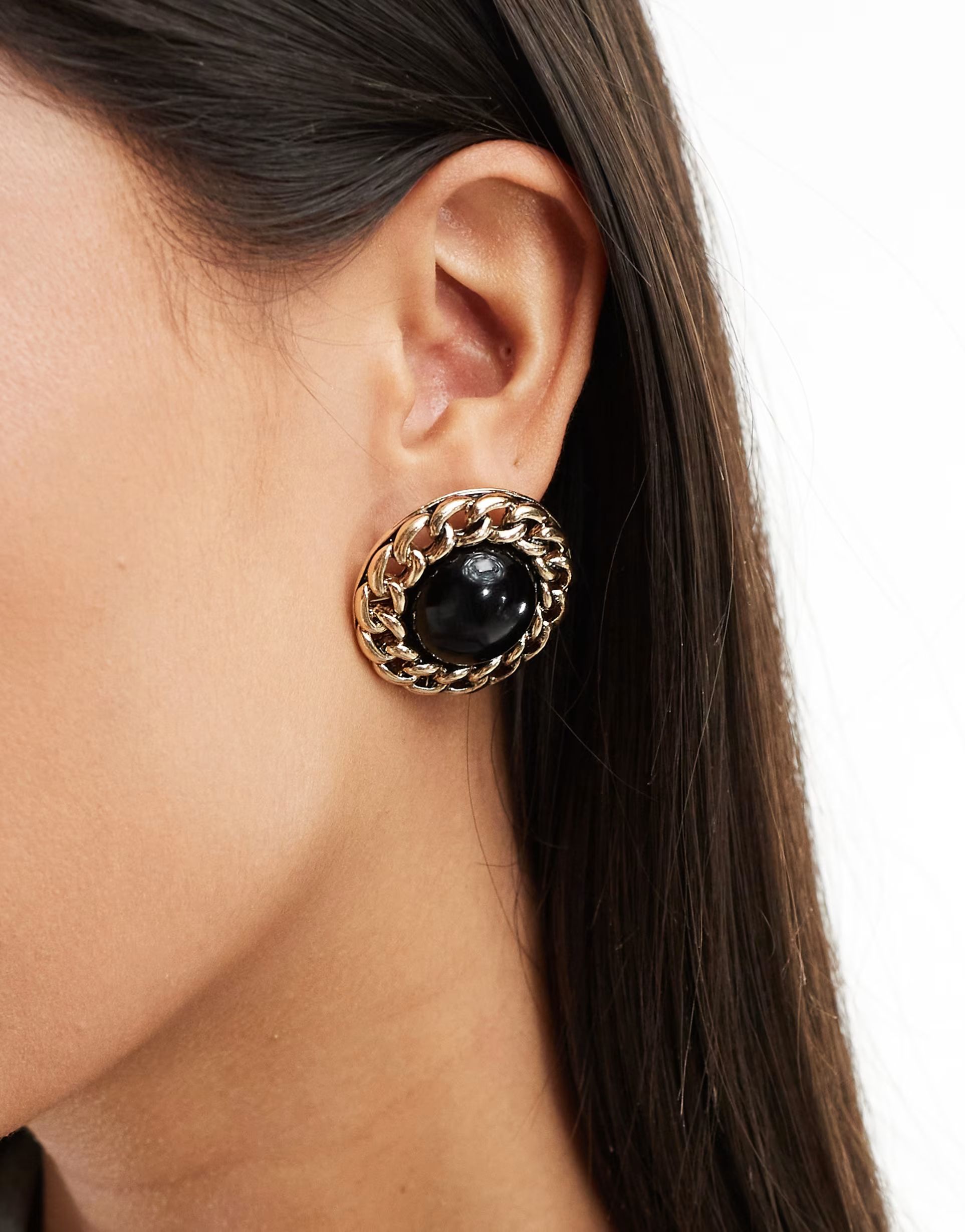 Reclaimed Vintage antique earrings in burnished gold | ASOS (Global)