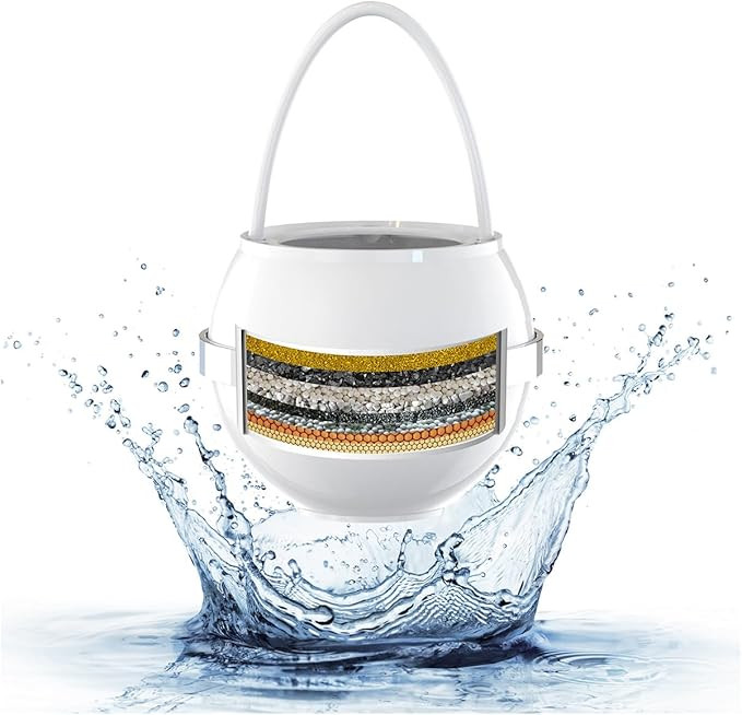 Bath Water Filter for Tub Faucet with Overflow,2,500 Gallons of Filtration,Remove contaminants,Ch... | Amazon (US)