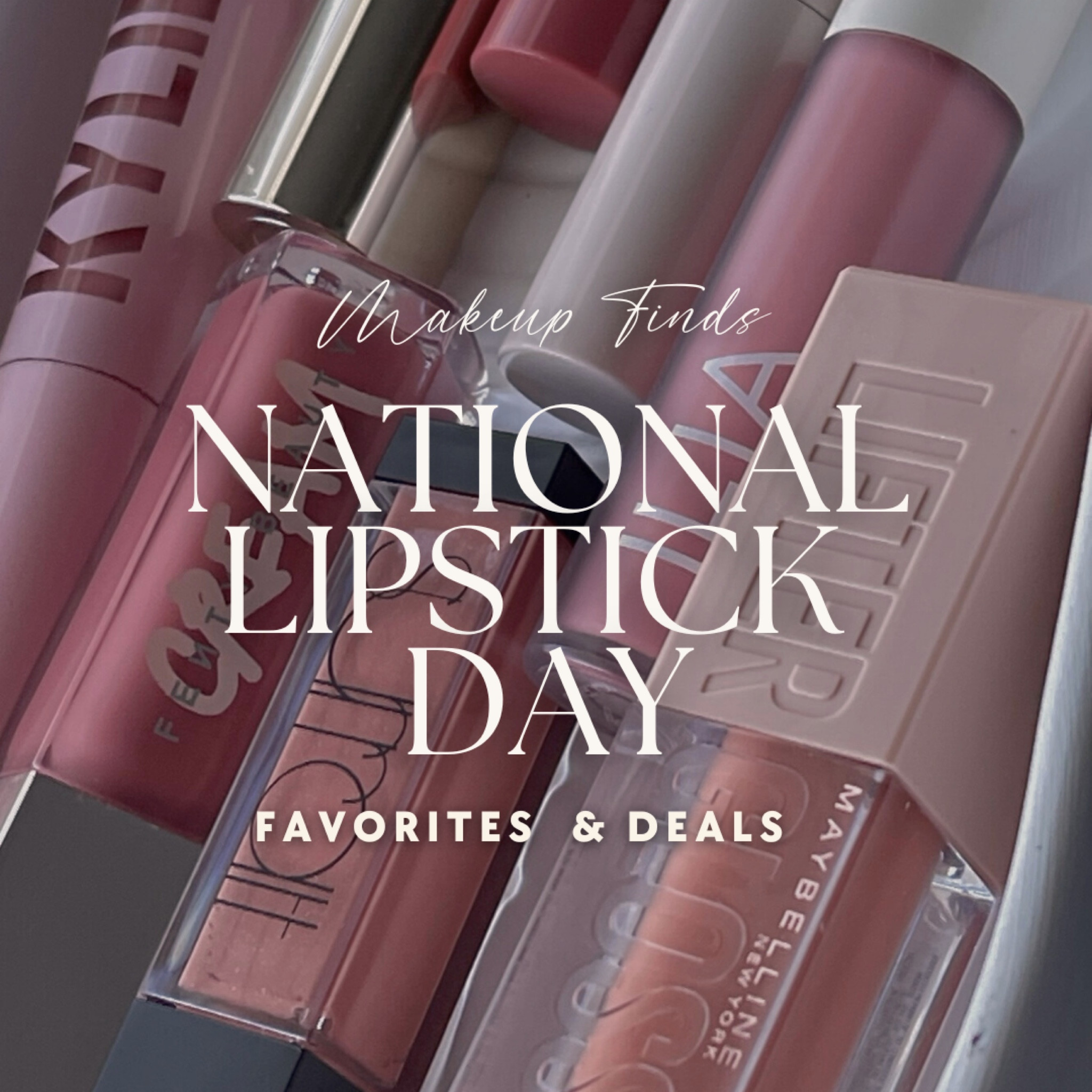 My favorite lip products and some of the best deals I have seen for National Lipstick Day! 



#LTKbeauty #LTKunder50 #LTKFind