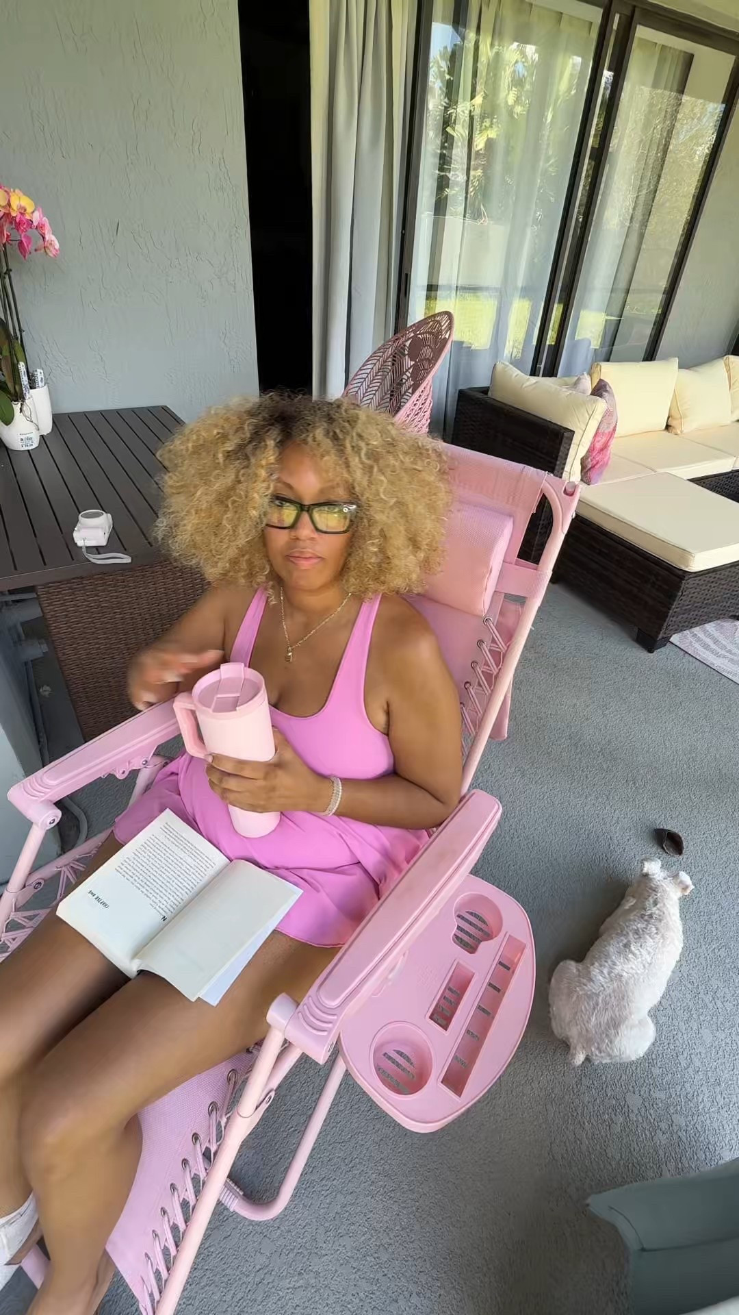 Who says you need a plane ticket to romanticize life? 🌸☕️ I created my own little getaway right on my back porch. ✨
This is your reminder to slow down and soak in the soft life wherever you are. 🩷

#LTKSeasonal #LTKTravel #LTKHome