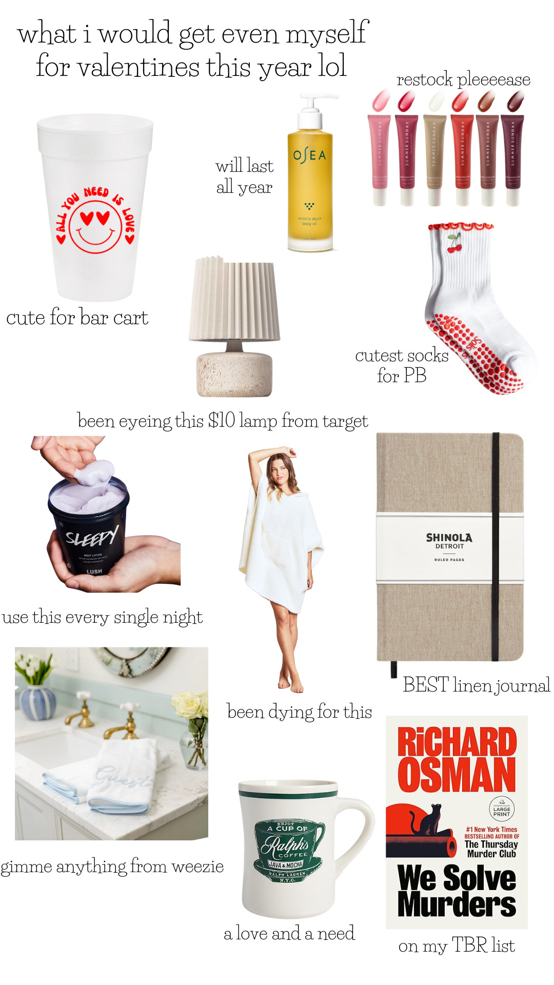 vday is always a reason to buy yourself something right?!?!! 

 #LTKGiftGuide #LTKHome #LTKFindsUnder50